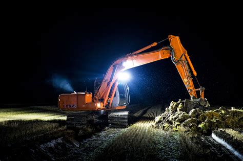 excavator led lighting